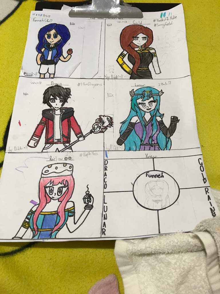 Itsfunneh And The Krew Coloring Pages