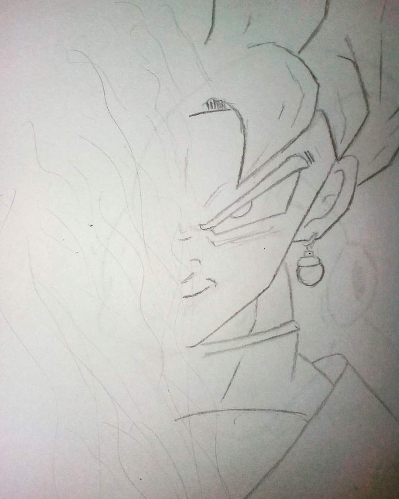 Mis dibujos de Goku Black SSJ Rose y Buu | DRAGON BALL ESPAÑOL Amino