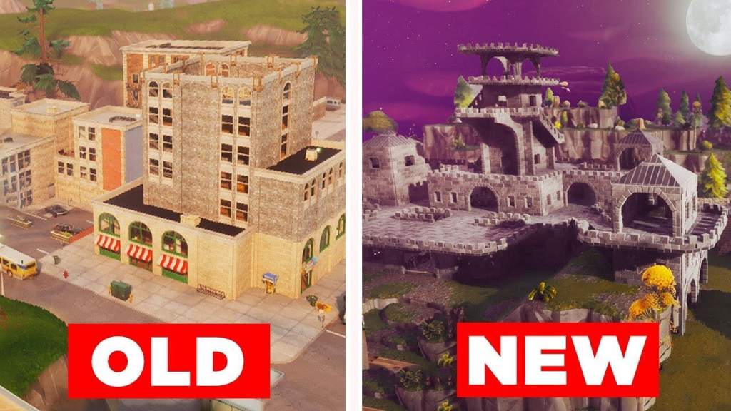 tilted towers or captive castle replacement for tilted towers - fortnite castle