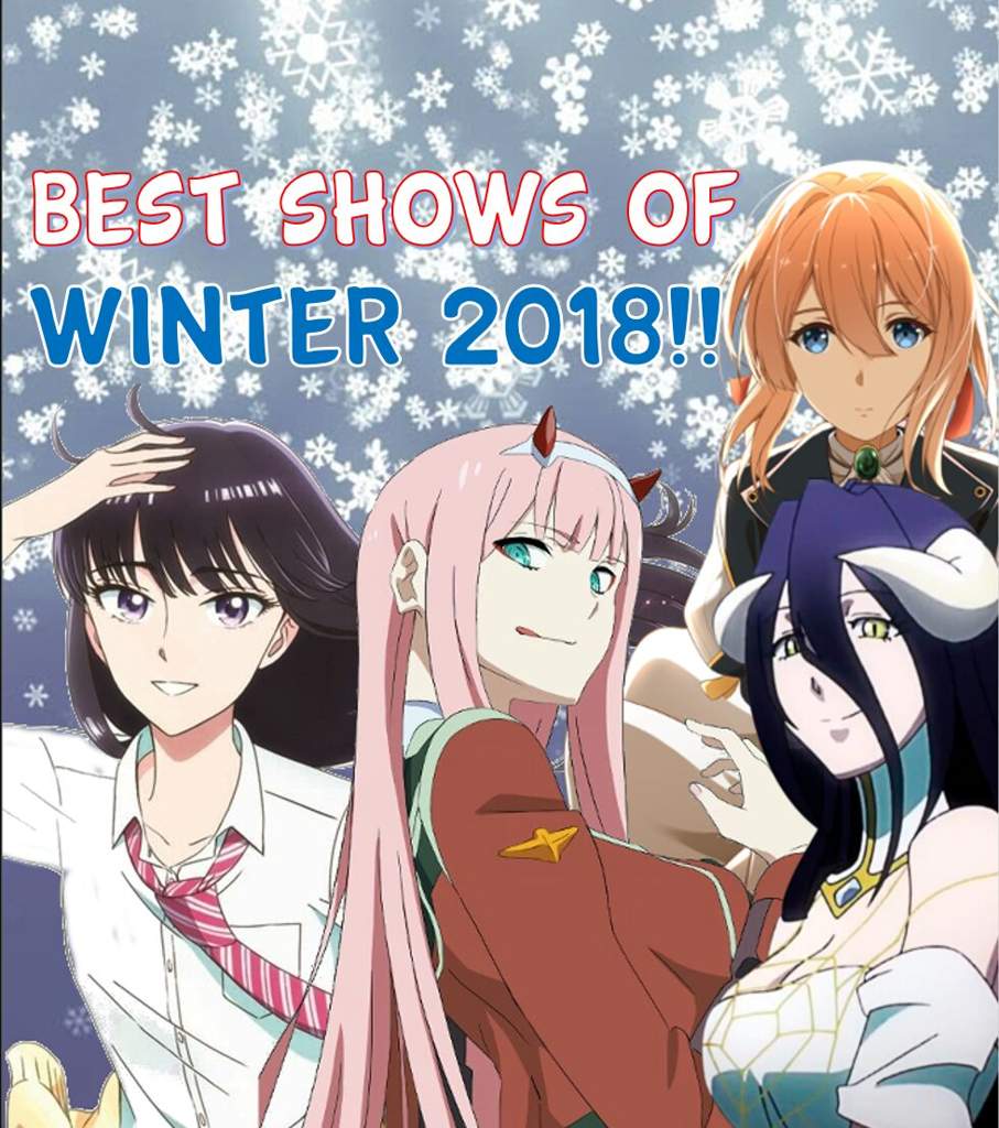 Best Shows Of Winter 2018 Anime Amino