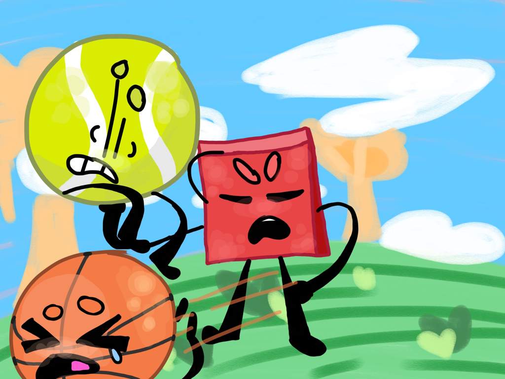 YoU bEttEr Stop That Blocky >:( | BFDI  Amino