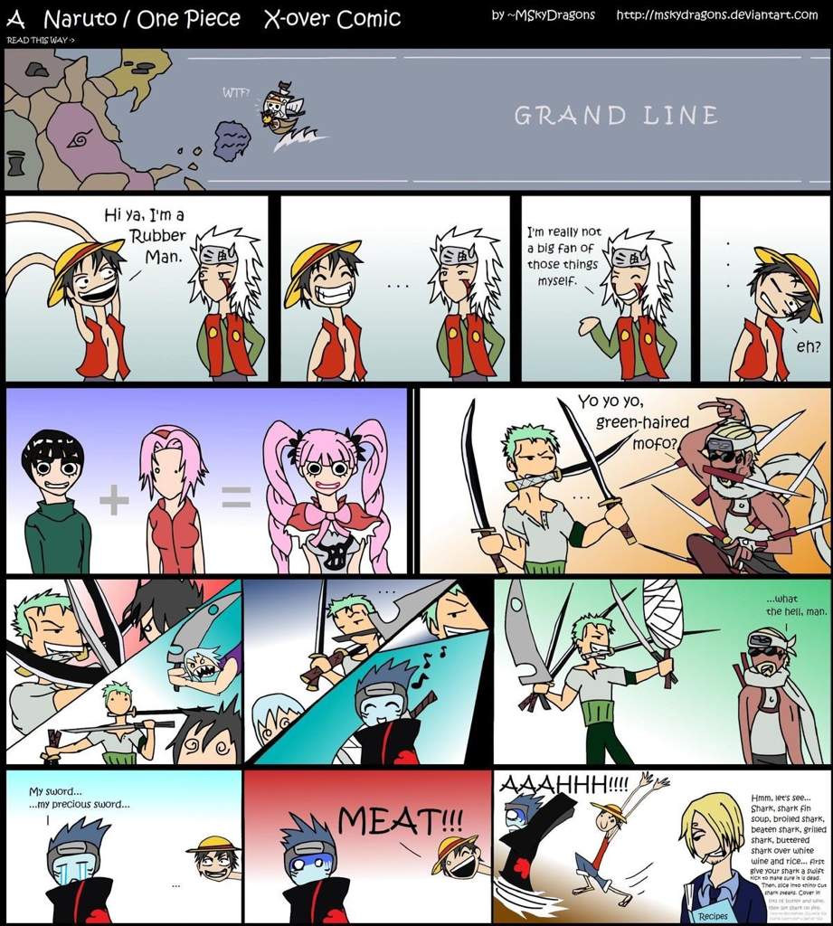 One Piece And Naruto One Piece Amino