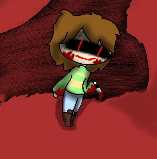 (Ugly)Chibi chara doodle?? | Undertale Amino