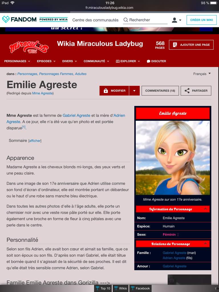 Emilie Agreste | Wiki | Miraculous Ladybug FR 🐞 Amino