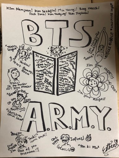 BTS ARMY Drawing(thing) ️ | ARMY's Amino