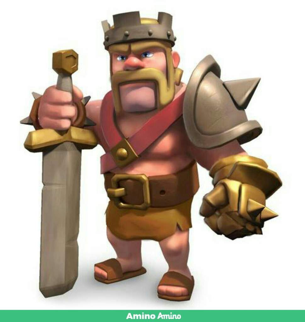 Как выглядит варвар из clash of clans