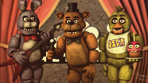 🎶Here is Bonnie the bunny, Freddy the bear, Chica the chicken! 🎶 | Five ...