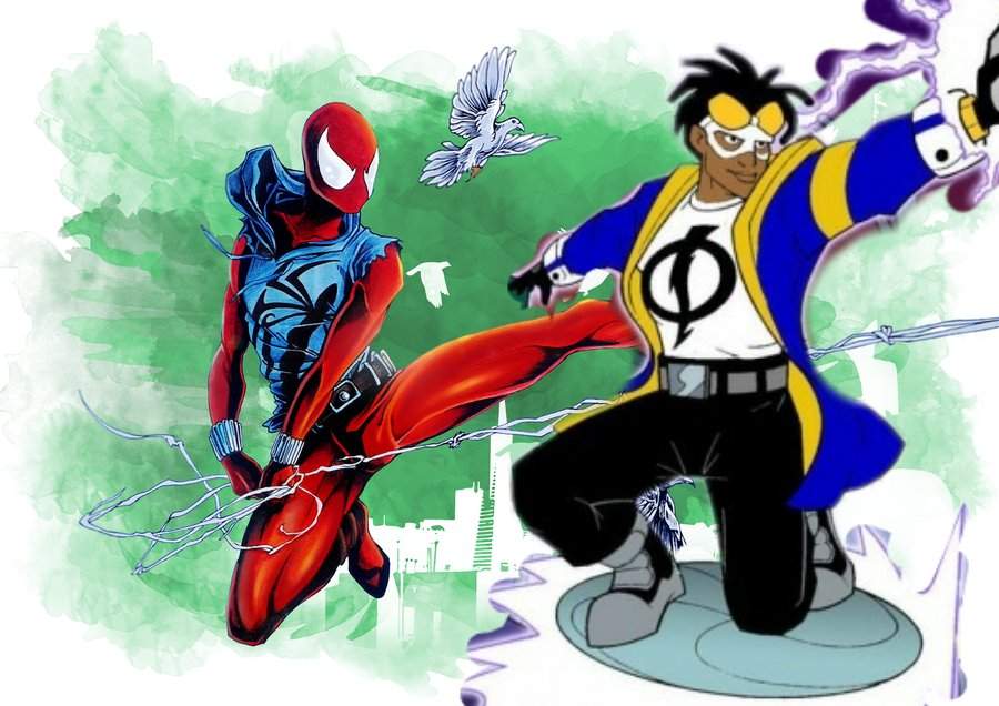 Ship between static shock and scarlet spider #MCDEship. | Marvel Amino