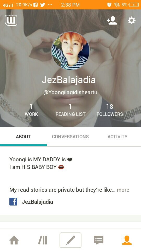 If You Want To Follow Me On Wattpad Here Is My Username You Can Chat Me And Even Ask For Good Bts Stories Especially Yoonmin Army S Amino