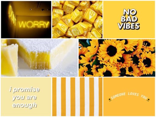 Positive Mood Boards - Yellow | Serenity Support Group Amino