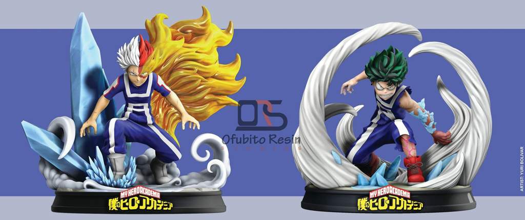 boku no hero statue