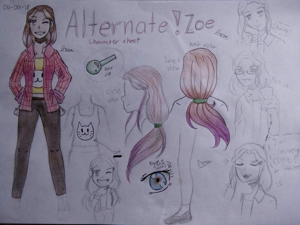 Role Swap AU Zoe Murphy Dear Evan Hansen Amino