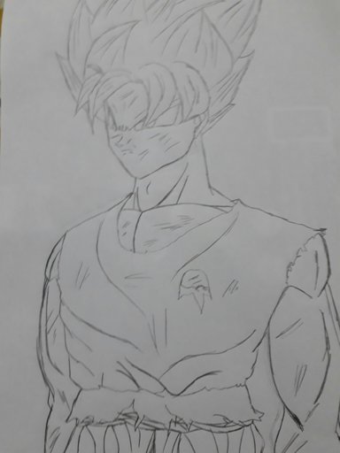 Goku ssjb | Aulas De Desenhos Amino