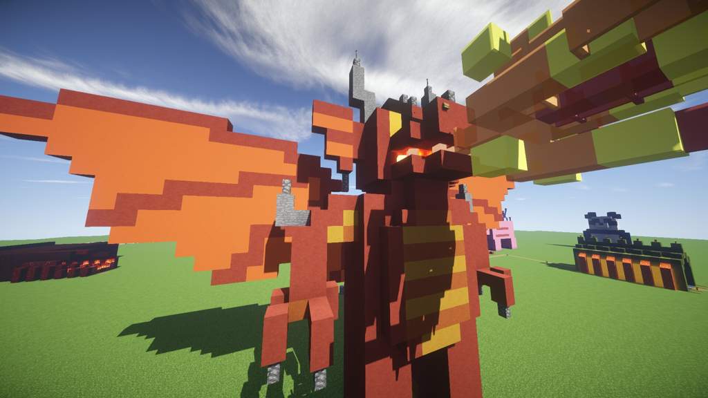 Cool Minecraft Dragon Builds