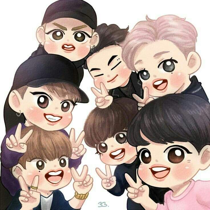 Got7 chibi😍💘 | GOT7 Amino