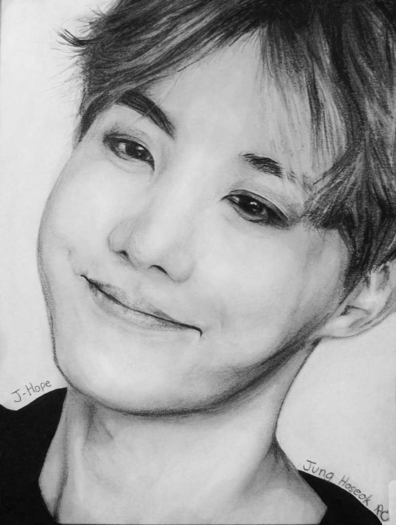 J-Hope Portrait Drawing | ARMY's Amino