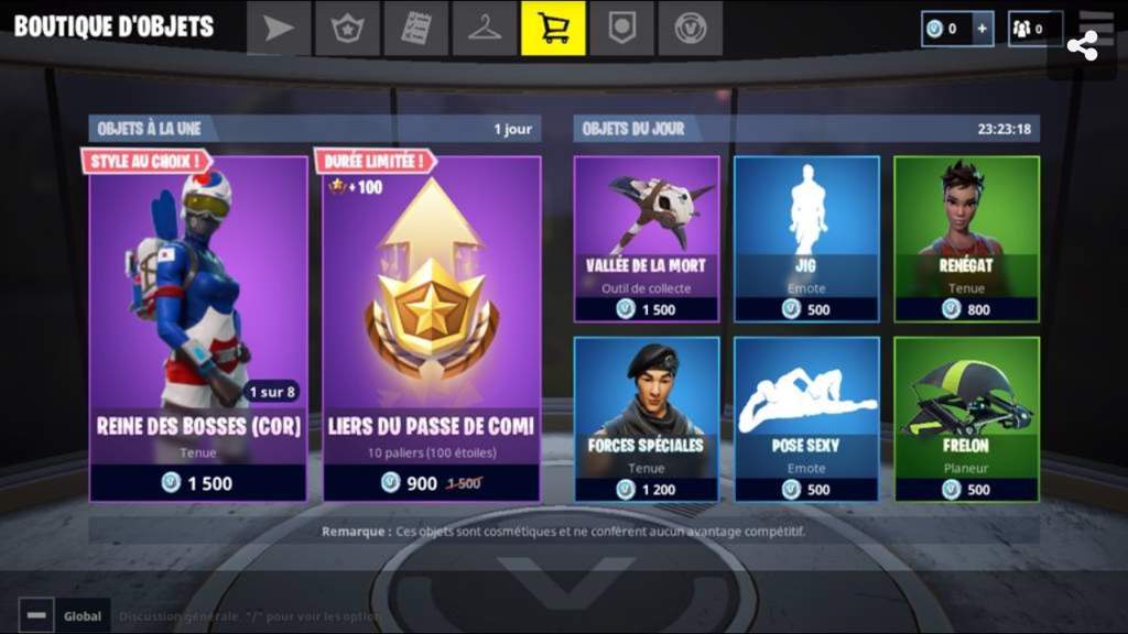 La Boutique Du 12 Avril 2018 Fortnite Fr Amino - 