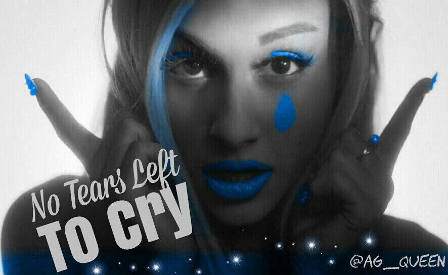 No Tears Left To Cryrecoloredit Ariana Grande Amino