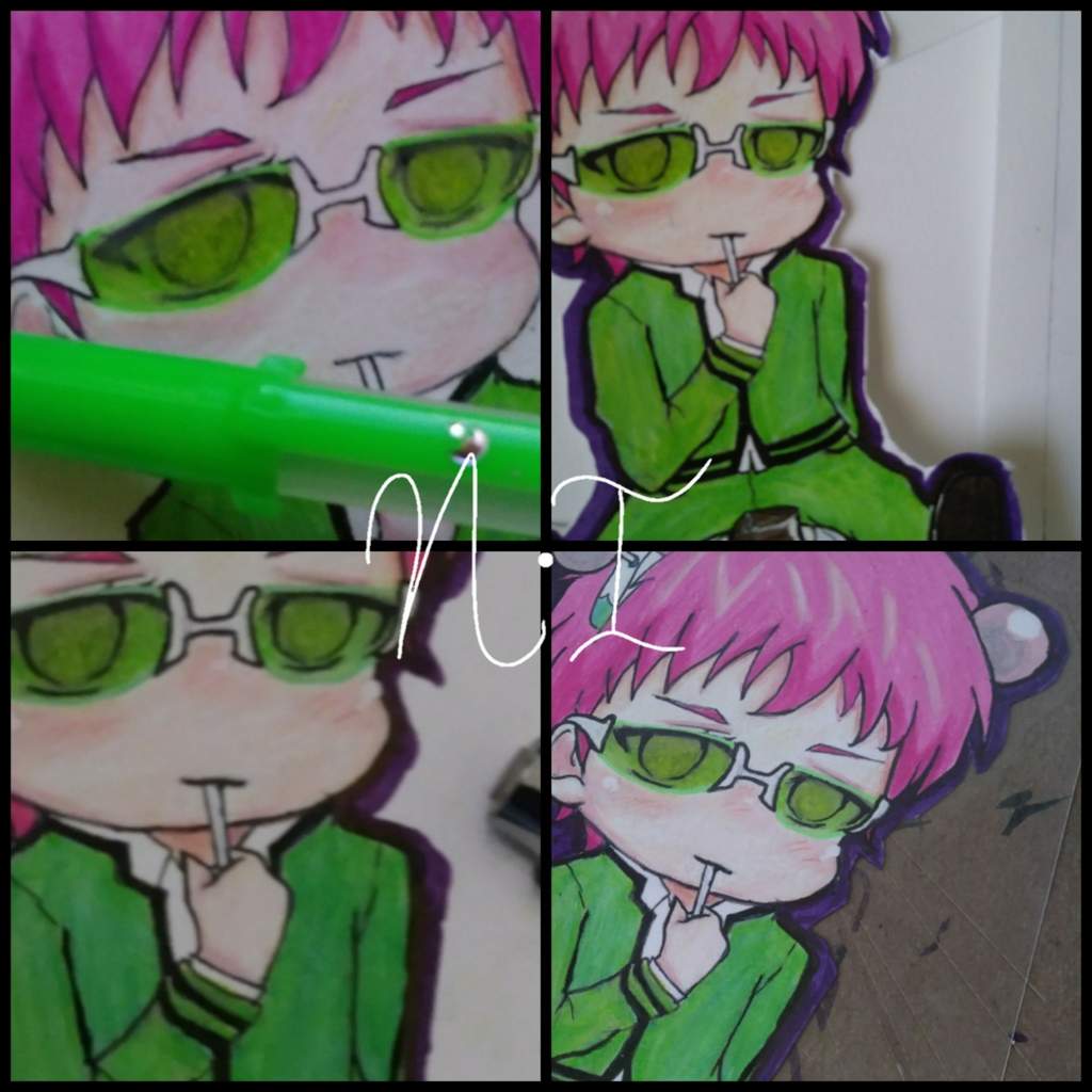 Saiki Kusuo Chibi Laminate | Anime Amino