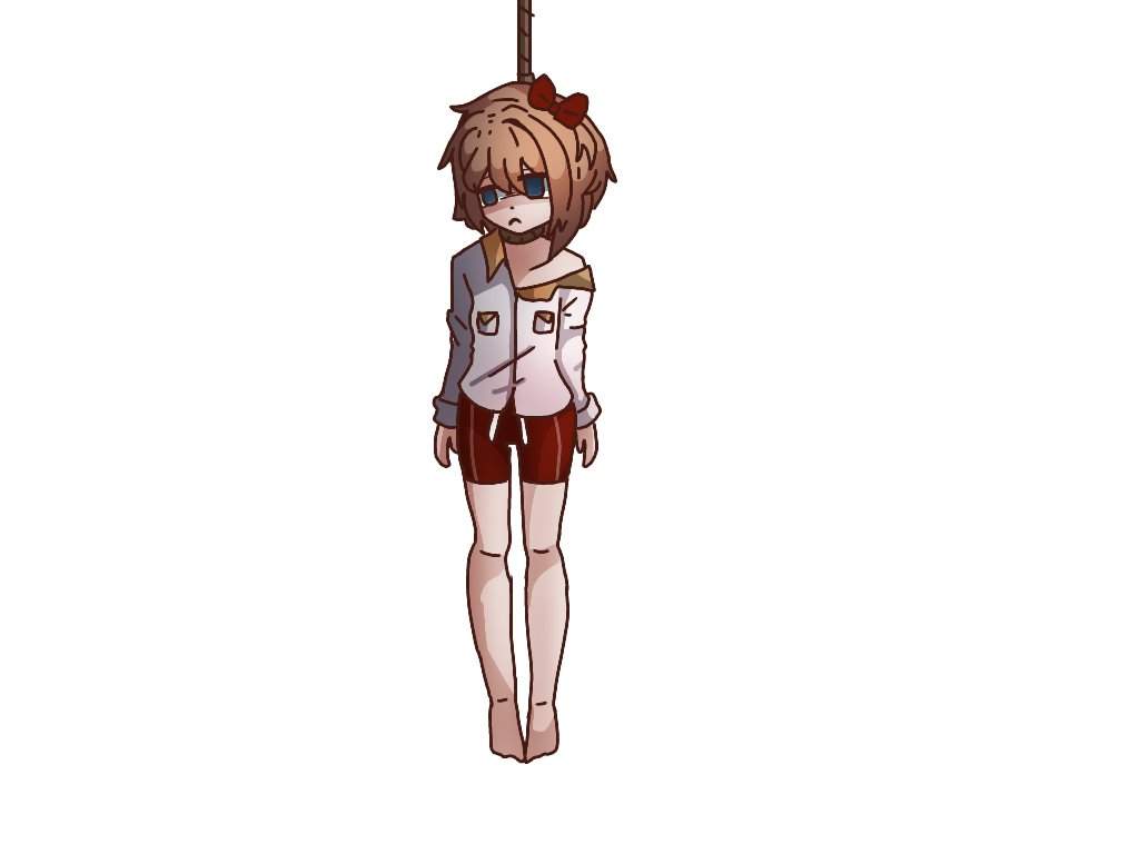 suicide hanging.