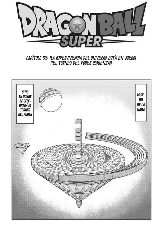 Manga Capitulo 33 La Supervivencia Del Universo Esta En Juego Dragon Ball Espanol Amino