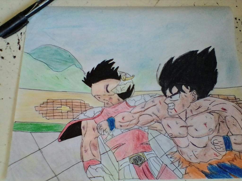 Otro Dibujo!!. Goku vs seiya de pegaso. Quien es tu favorito ????? | DRAGON  BALL ESPAÑOL Amino