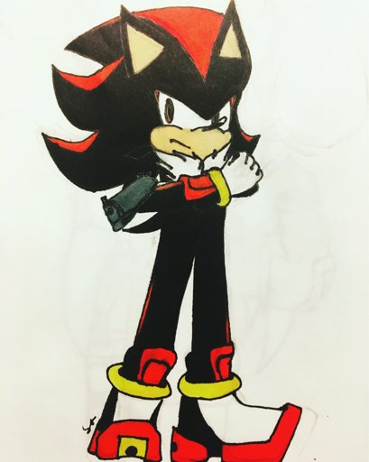 Shadow the edge lord | Sonic the Hedgehog! Amino