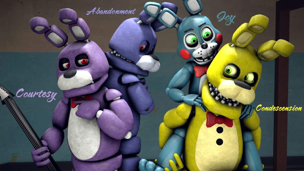 Versions Of Bonnies Five Nights At Freddys Amino