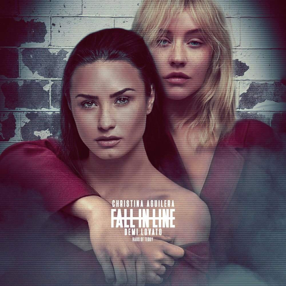 Resultado de imagem para demi e xtina fall in line cover