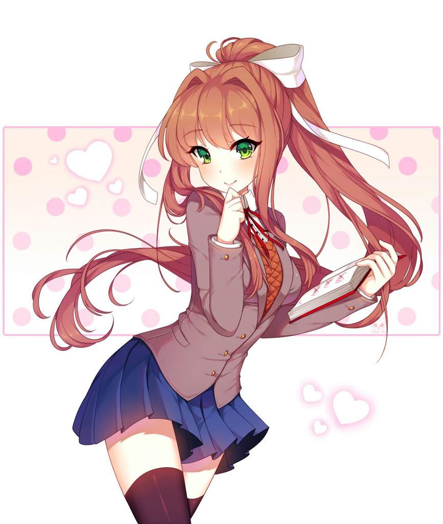 Моника Doki Doki Literature Club{rus} Amino