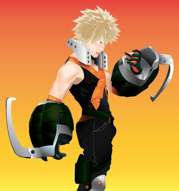 Katsuki Bakugou Original Design