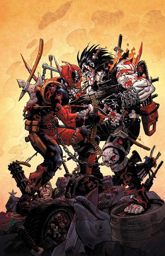 lobo vs deathstroke