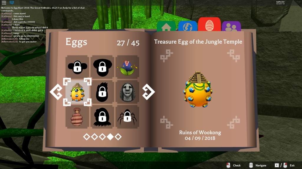 How To Get The Treasure Egg Of The Jungle Temple Ruins Of Wookong Roblox Amino - roblox egg hunt ruins of wookong