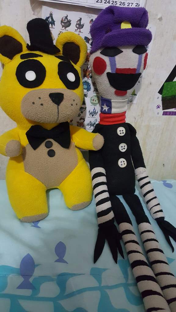 peluche de golden freddy