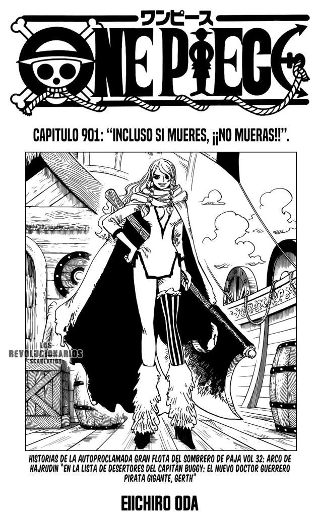 901 Manga One Piece Incluso Si Mueres No Mueras World Anime Amino