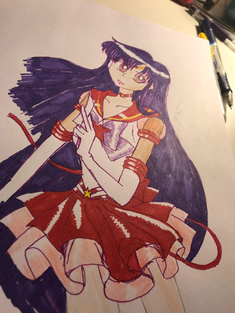 Sailor Mars drawing🔥 | Sailor Moon Amino