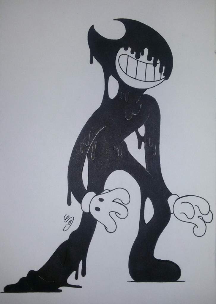 Dibujo de Bendy el demonio de tinta | ✶ Bendy And The Ink Machine ✶ Amino