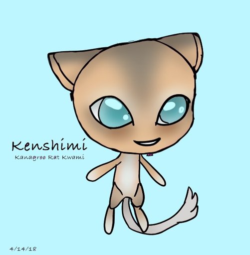 Kenshimi: Kangaroo rat kwami(+Progress Photos) | Miraculous Amino