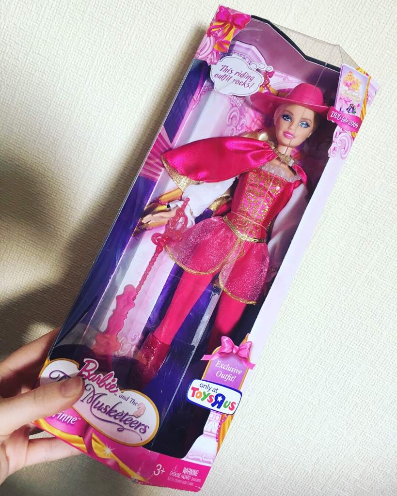 barbie and the three musketeers corinne doll