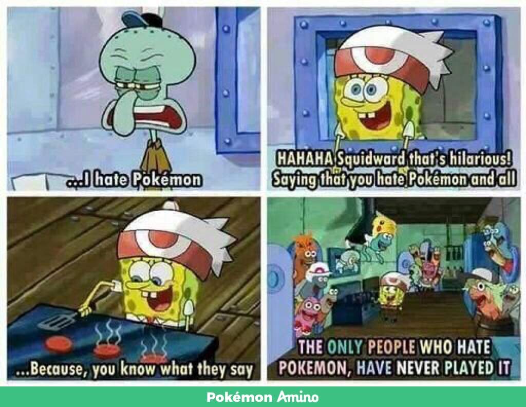 Ultamite Spongebob Pokemon Meme Pokmon Amino