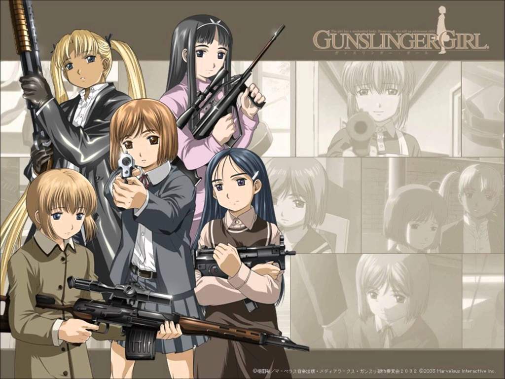 Gunslinger Girl Studio Madhouse Geek Amino