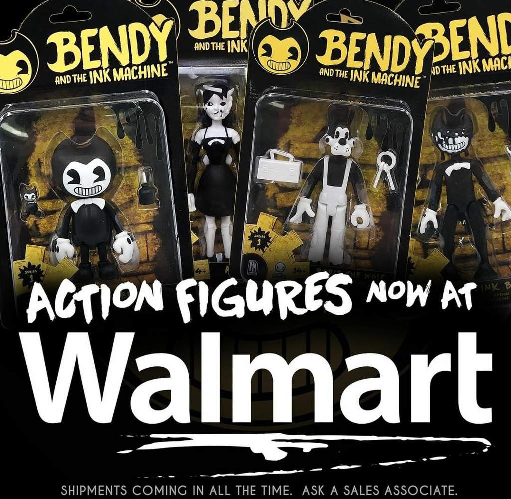 bendy and the ink machine action figures walmart