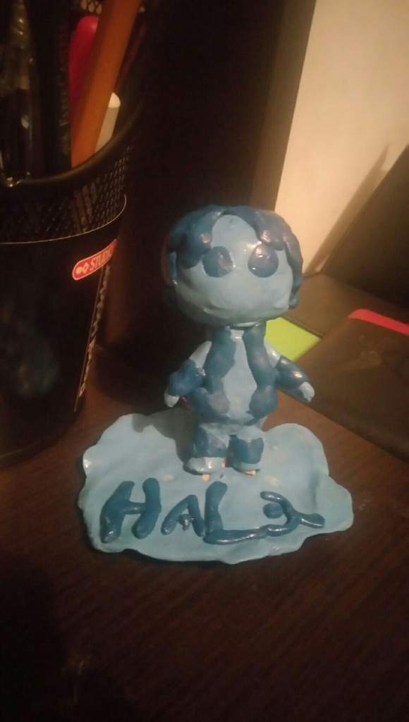 halo de plastilina