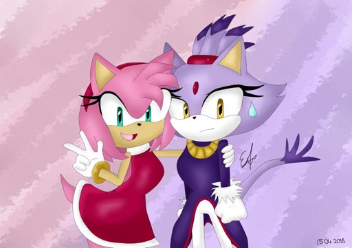 Amy and Blaze | Sonic the Hedgehog! Amino