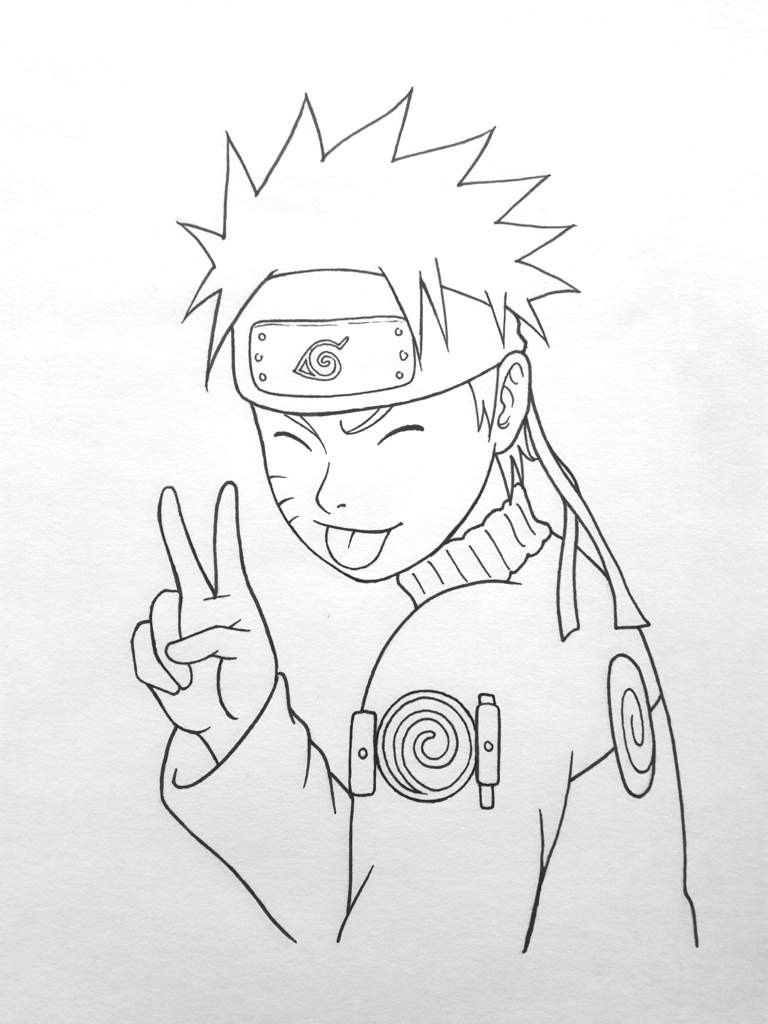 Dibujo de Naruto Uzumaki. By: Amnesia🌙• | •Naruamino• Amino