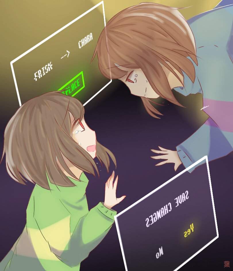 /GT/Chara w. Fr??k——Forget(? | Undertale AUs Amino