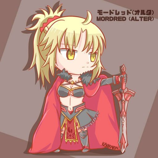 Which Mordred Alter fan art is best | Fate/stay Night Amino