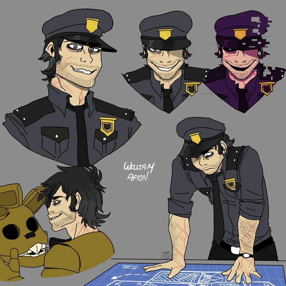 Credit to anxiety ink. ( Anxi s ) | Five Nights At Freddy's Amino