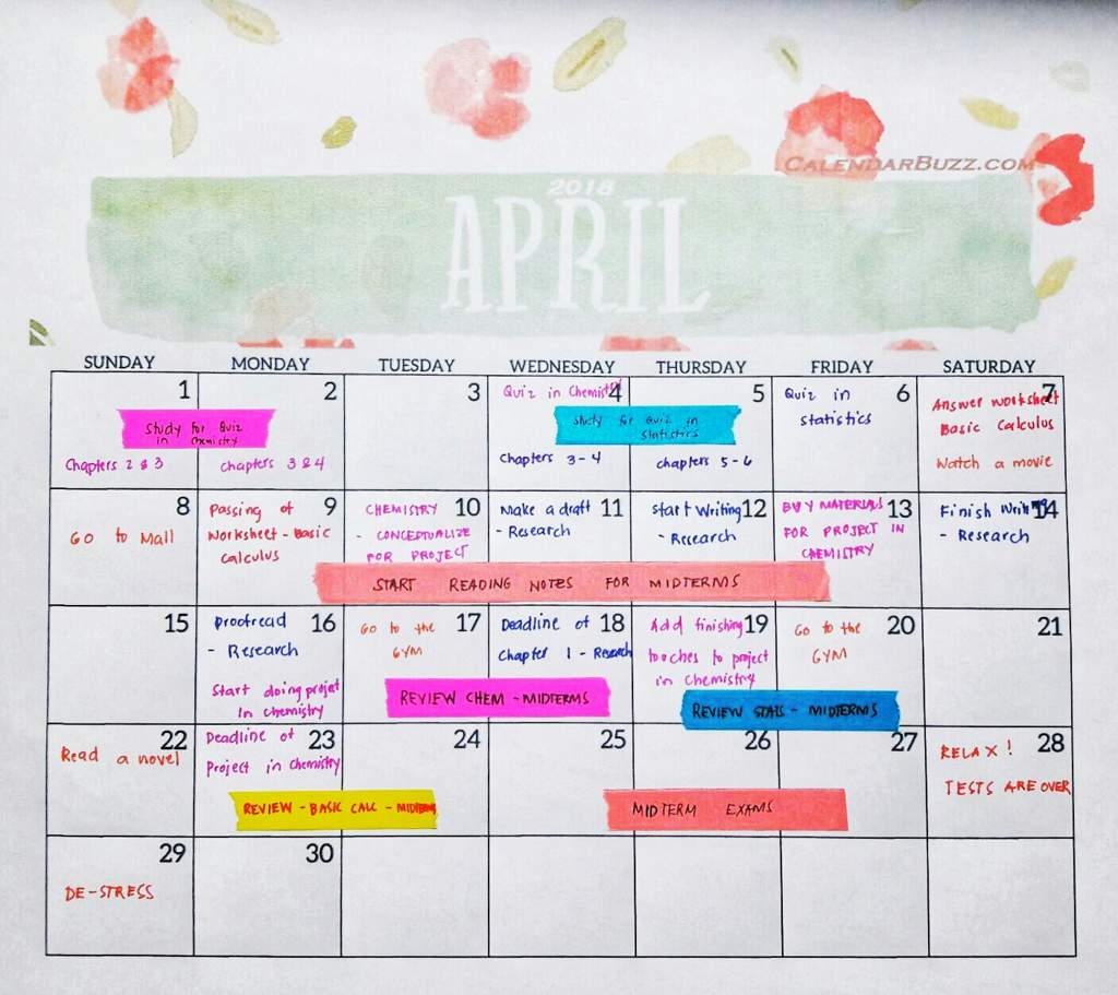 HOW TO MAKE AN EFFECTIVE STUDY TIME TABLE | Studying Amino Amino