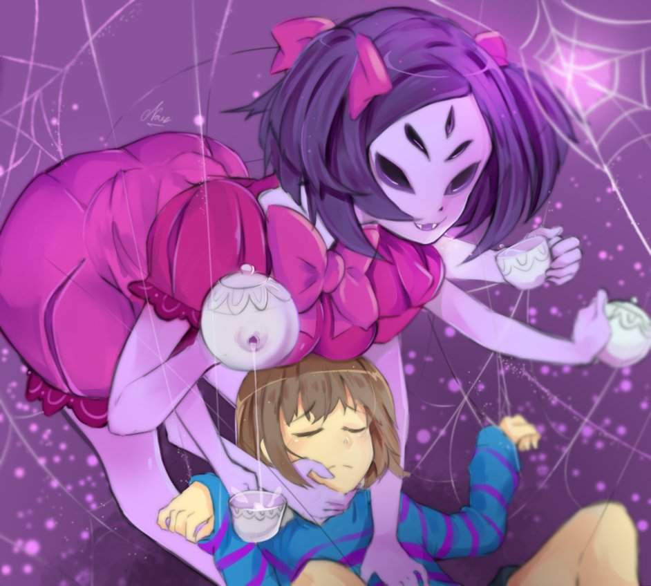 Papyrus x Muffet.